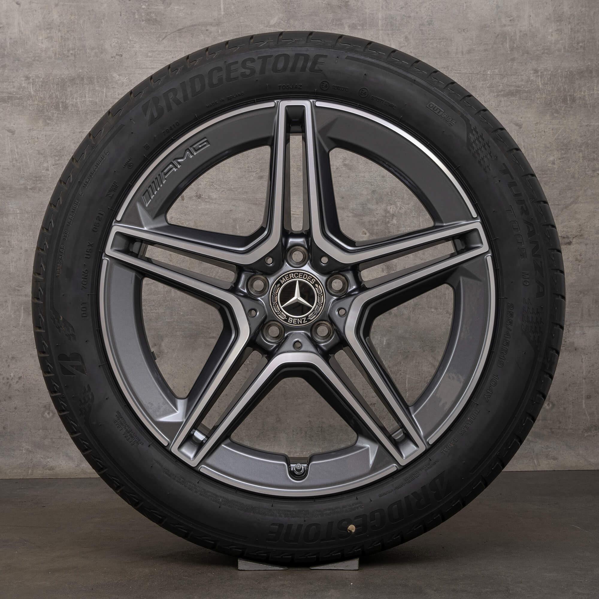 AMG 19 inch velgen SKlasse Mercedes W223 V223 zomerbanden zomervelgen NIEUW
