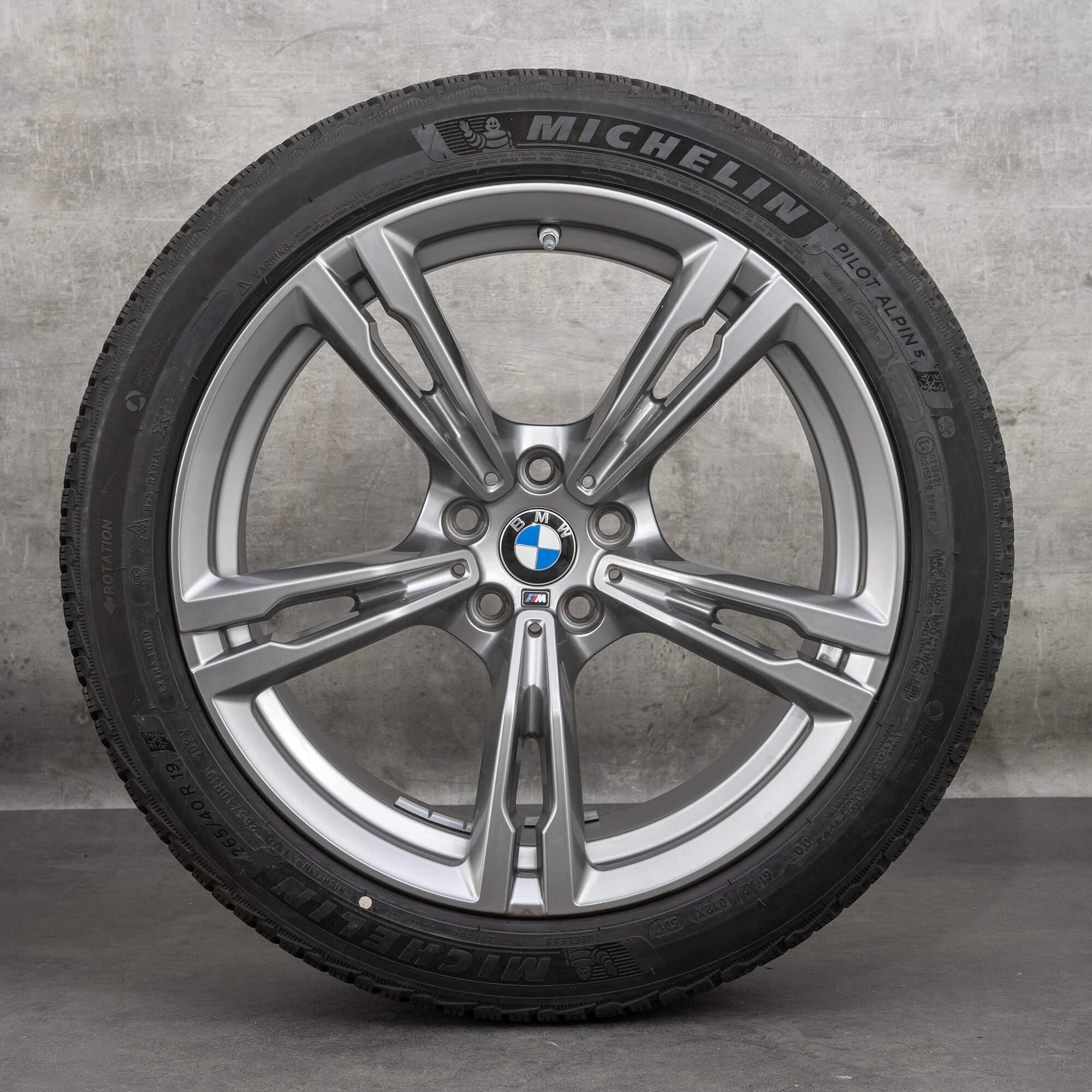 BMW 19 inch rims M5 F90 winter tires winter wheels 7857075 Styling M705