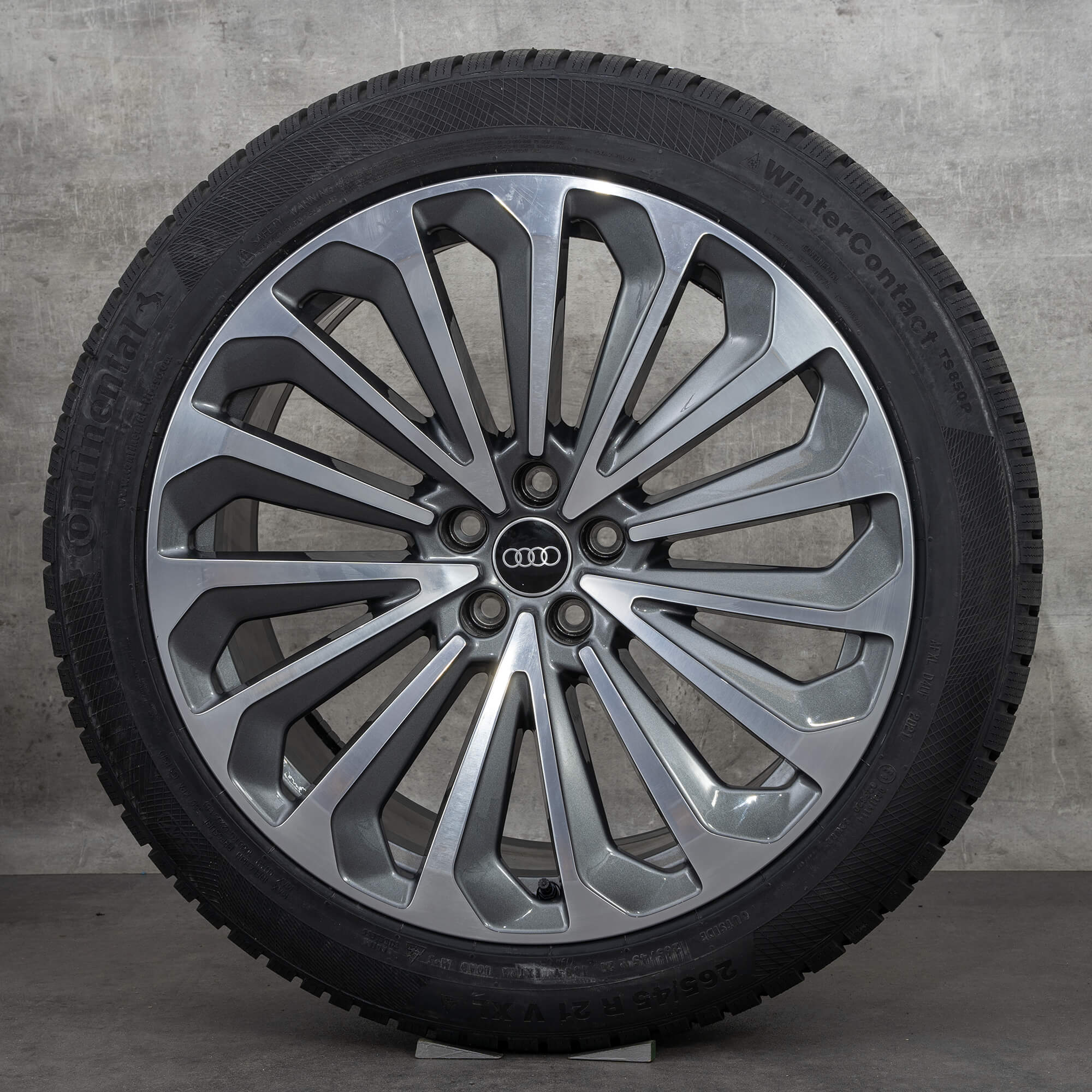 GE Audi vinterdäck 21 fälgar alloyfälgar tums e-tron vinterhjul 4KE