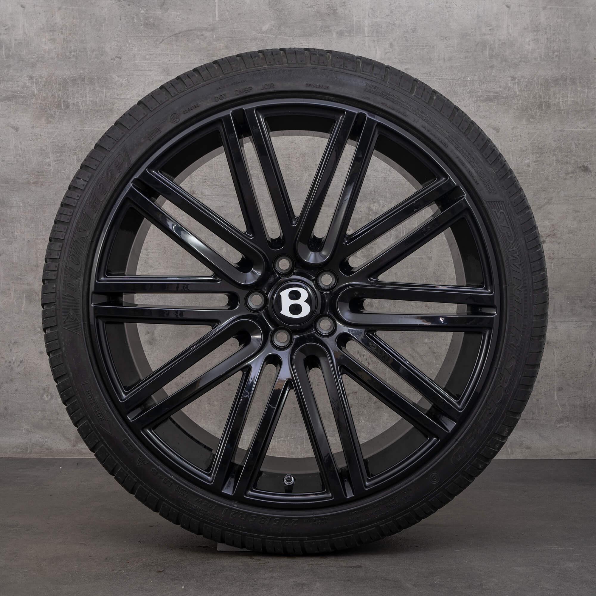 Bentley Continental wheels rims 21 inch GT winter tires 3W0601025EK