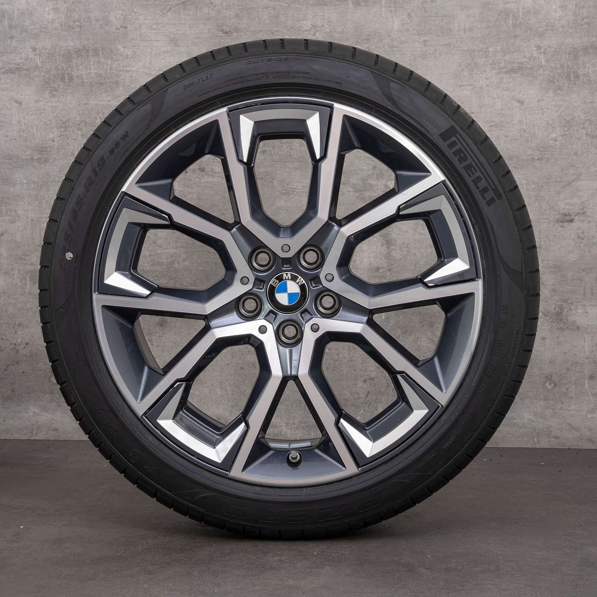 Roues D'Hiver Jantes Aluminium 18 Pouces M BMW X1 X2 (F48 F39) 570M Sdrive  16d