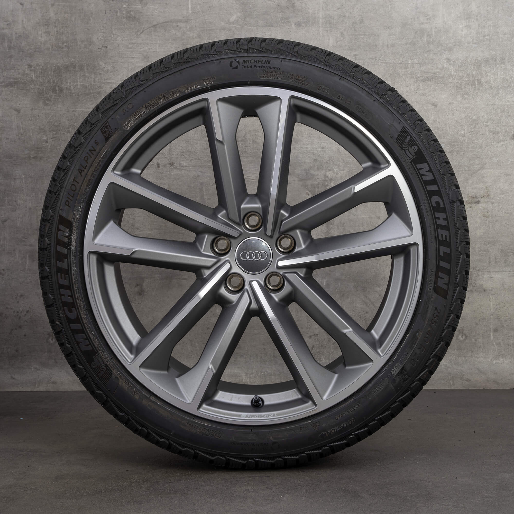 Jante Audi 20 inch A7 S7 4K C8 anvelope de iarna roti 4K8601025L jante ...