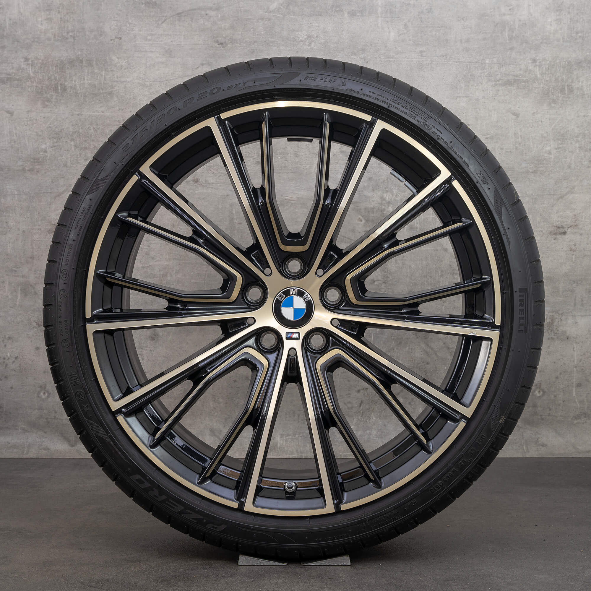 BMW 20 inch rims 8 series G14 G15 G16 732 summer tires wheels 6884210