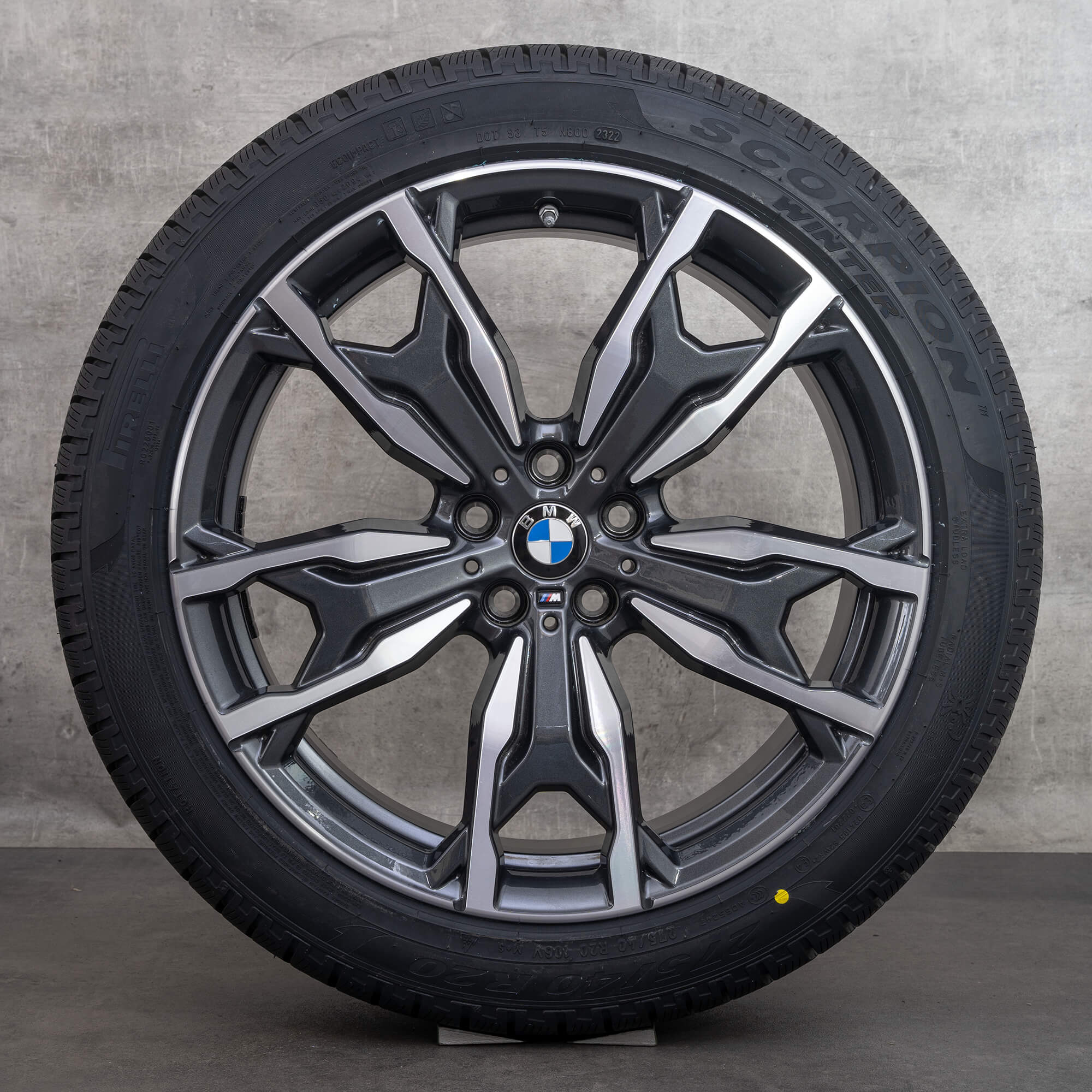 BMW 20 Zoll Felgen X3 G01 X4 G02 M787 Winterräder Winterreifen 8073791 ...