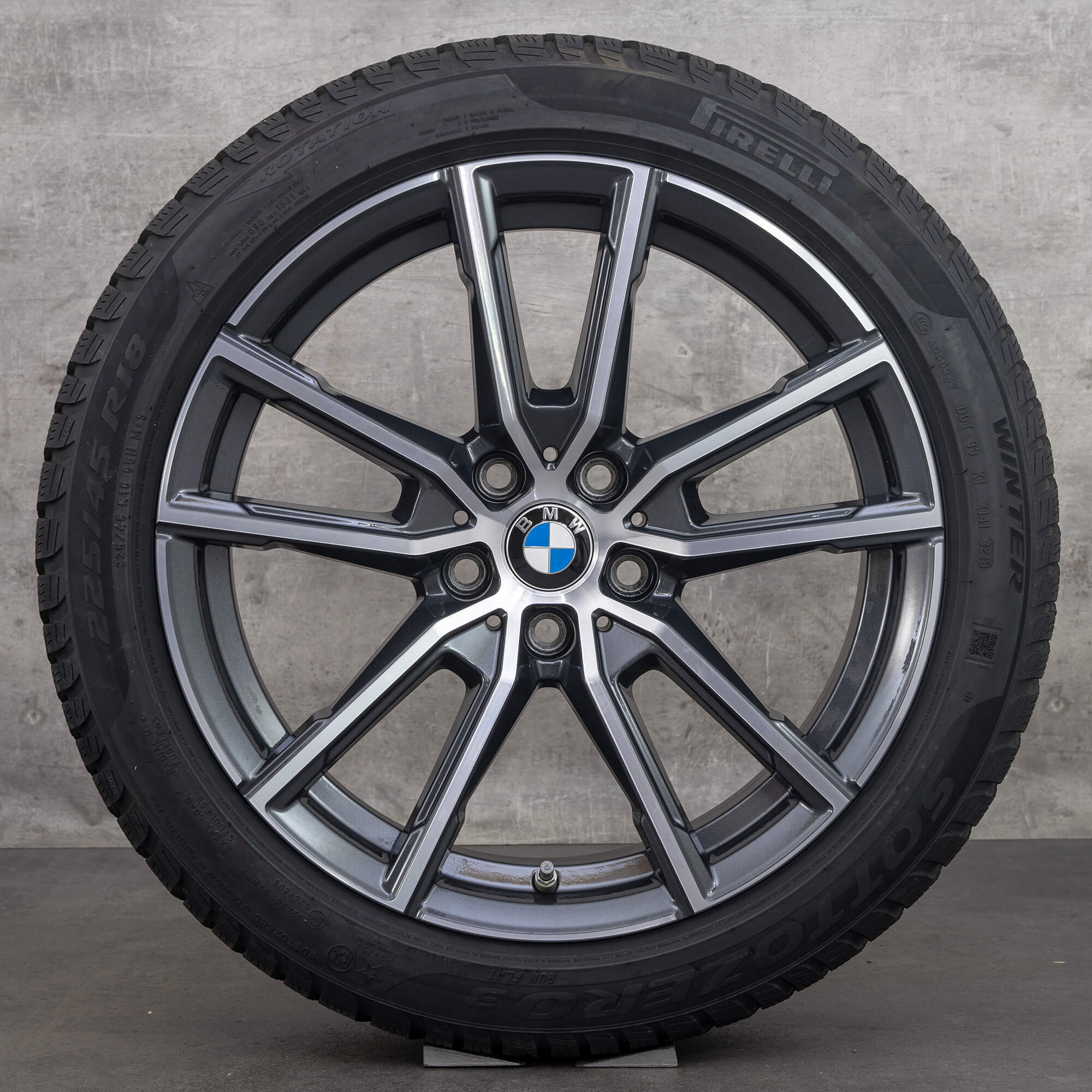BMW 3 series 18 inch rims G20 G21 winter tires wheels styling 780 6883522