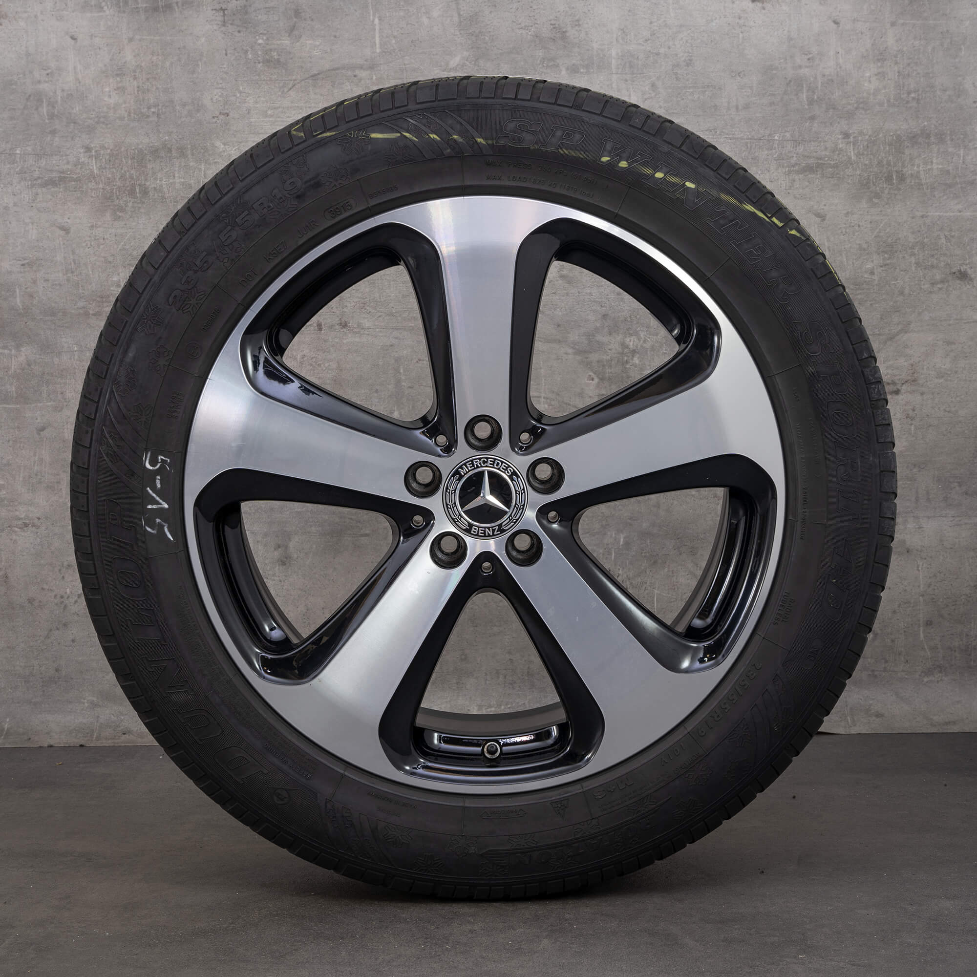 Mercedes Benz 19 inch rims GLC X253 winter tires wheels A2534011000