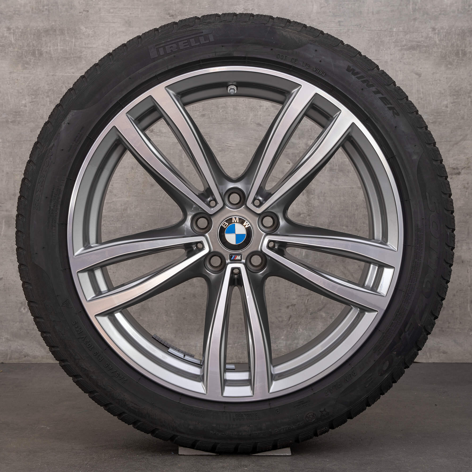 BMW 19 inch rims 7 series G11 G12 6 GT G32 winter tires wheels Styling M647