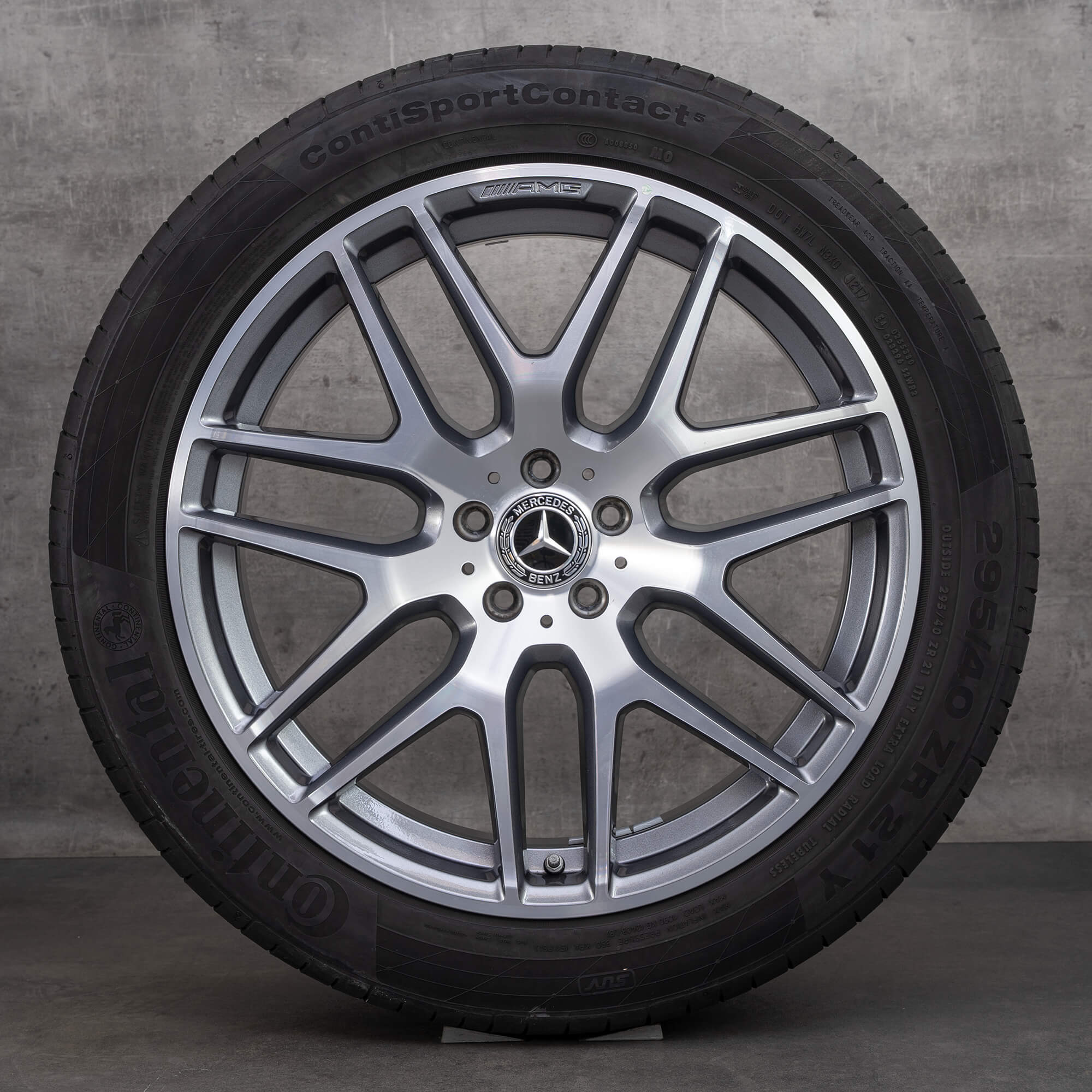 AMG 21 W166 X166 Mercedes inch GLS63 tires rims summer GLS wheels