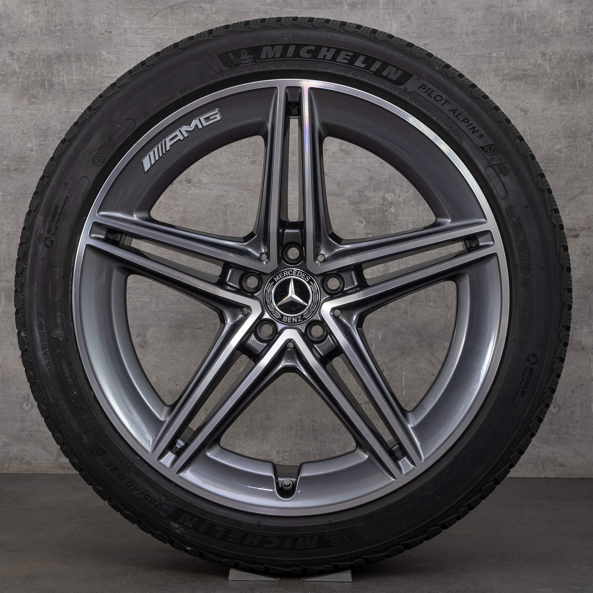 Mercedes Benz 20 Zoll Felgen AMG GT 43 53 63 63S X290 Winterreifen ...
