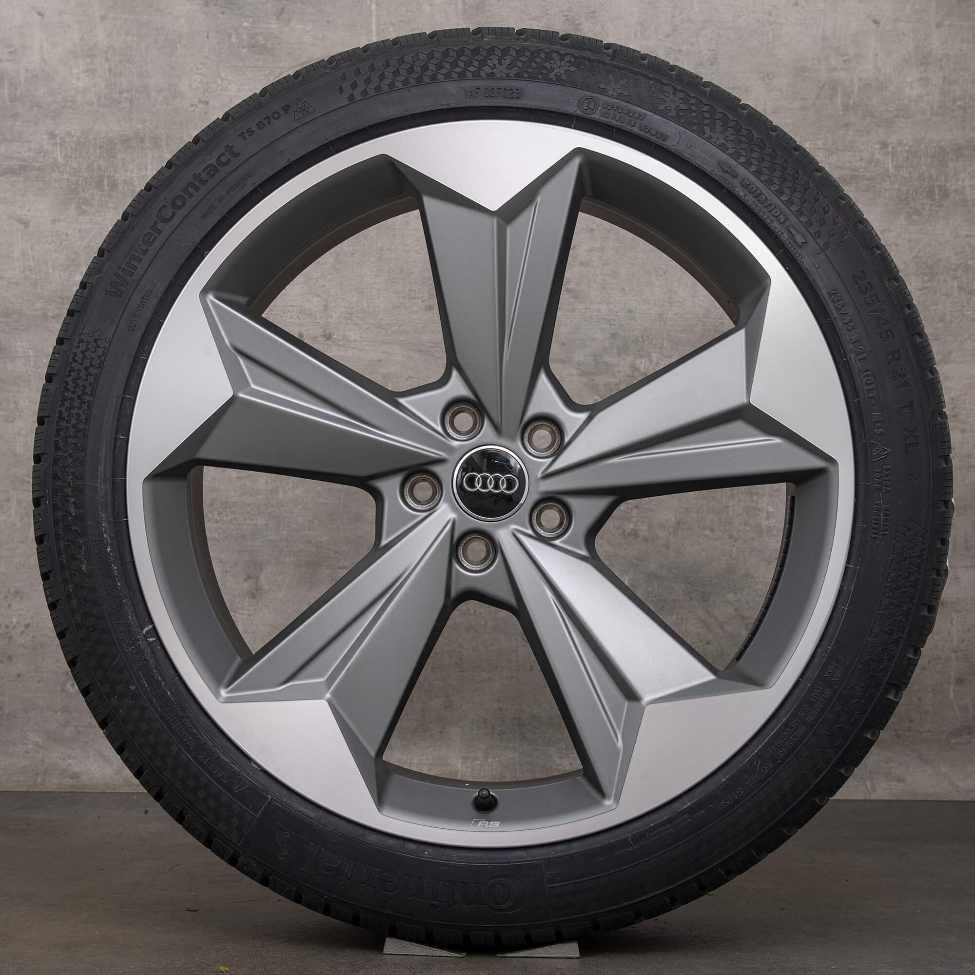 Audi Q4 e-tron Sportback & SUV Winterreifen 21 Zoll Felgen Rotor Evo ...