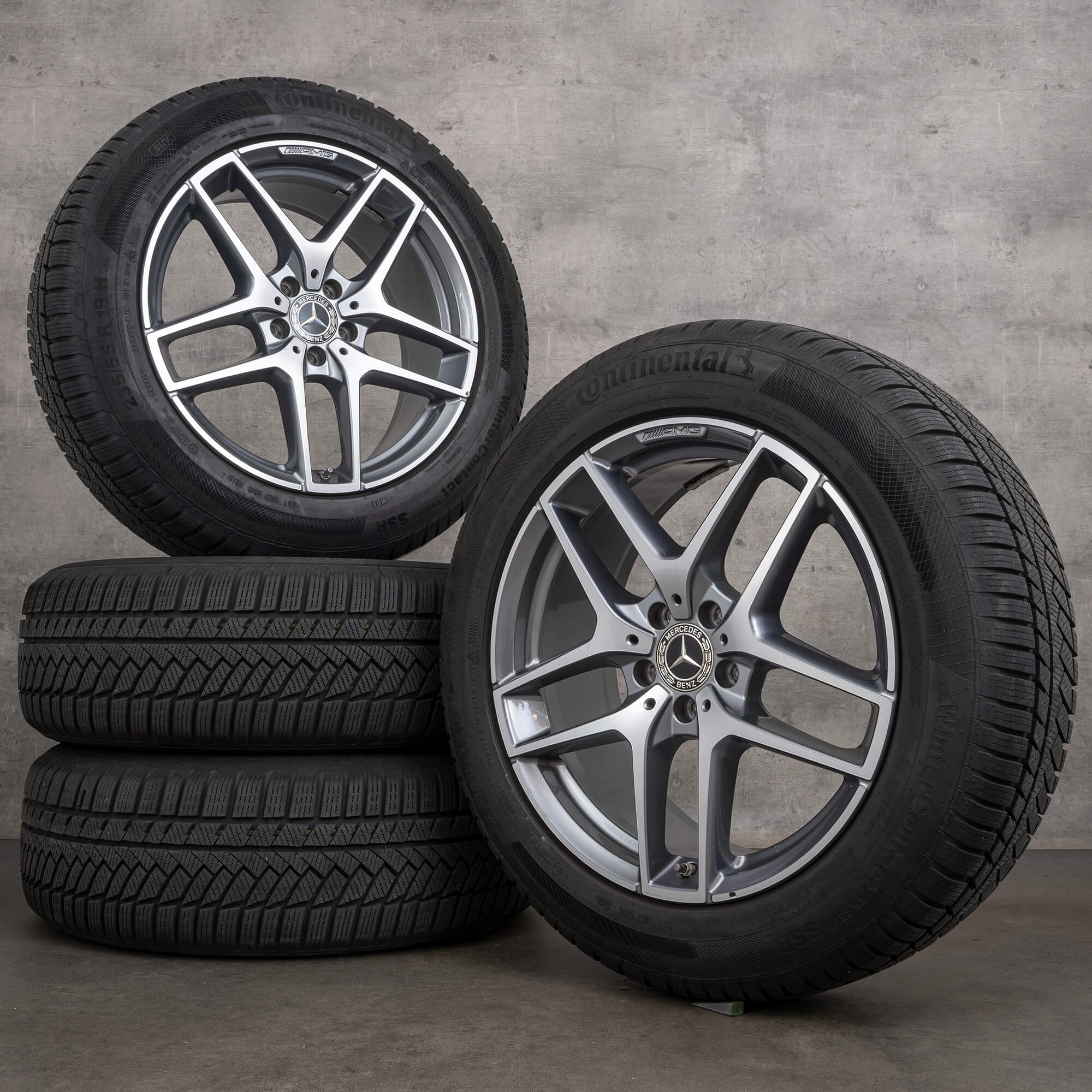Tappetini Auto In Velluto Blu Per Mercedes-Benz GLC C253 (dal 2016) – Set Standard MOTOS Strike, Antiscivolo E Morbidi