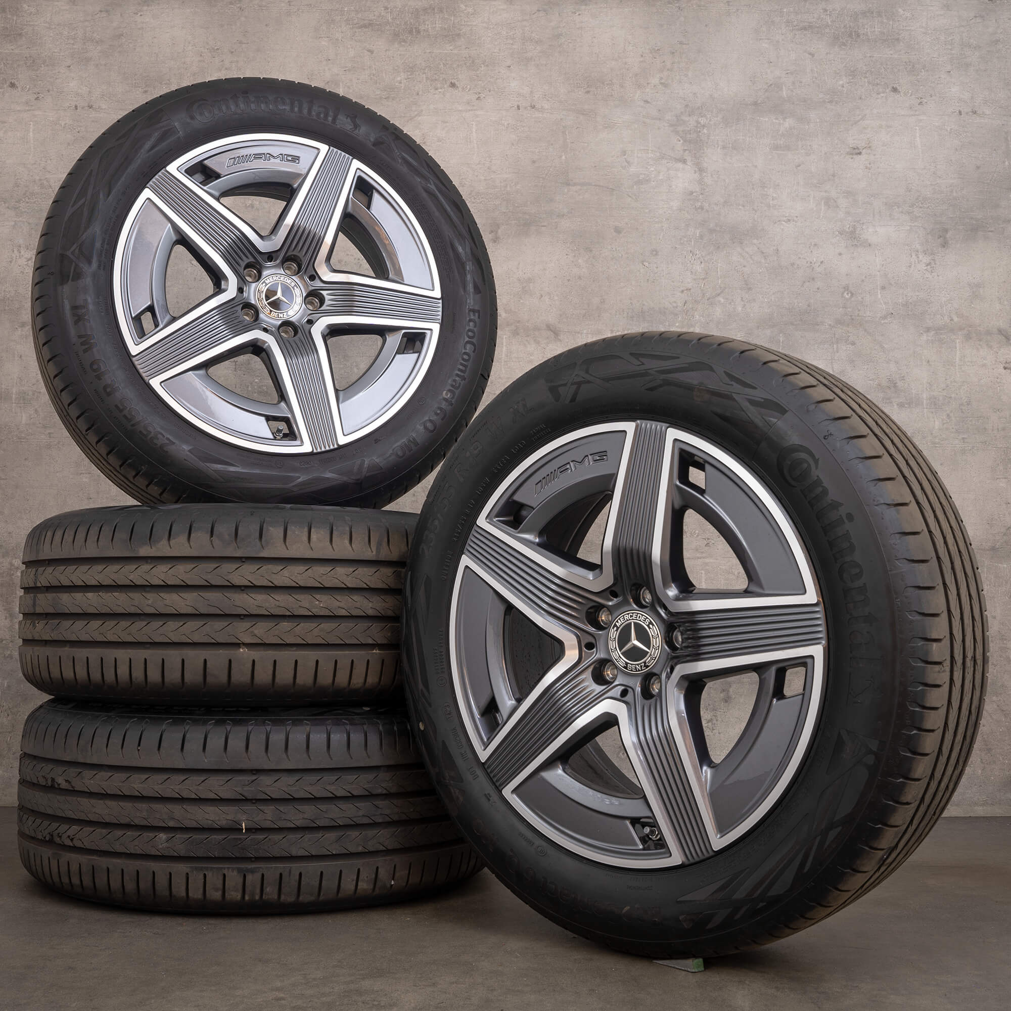 AMG Mercedes Benz GLC X254 summer wheels 19 inch rims tires NEW