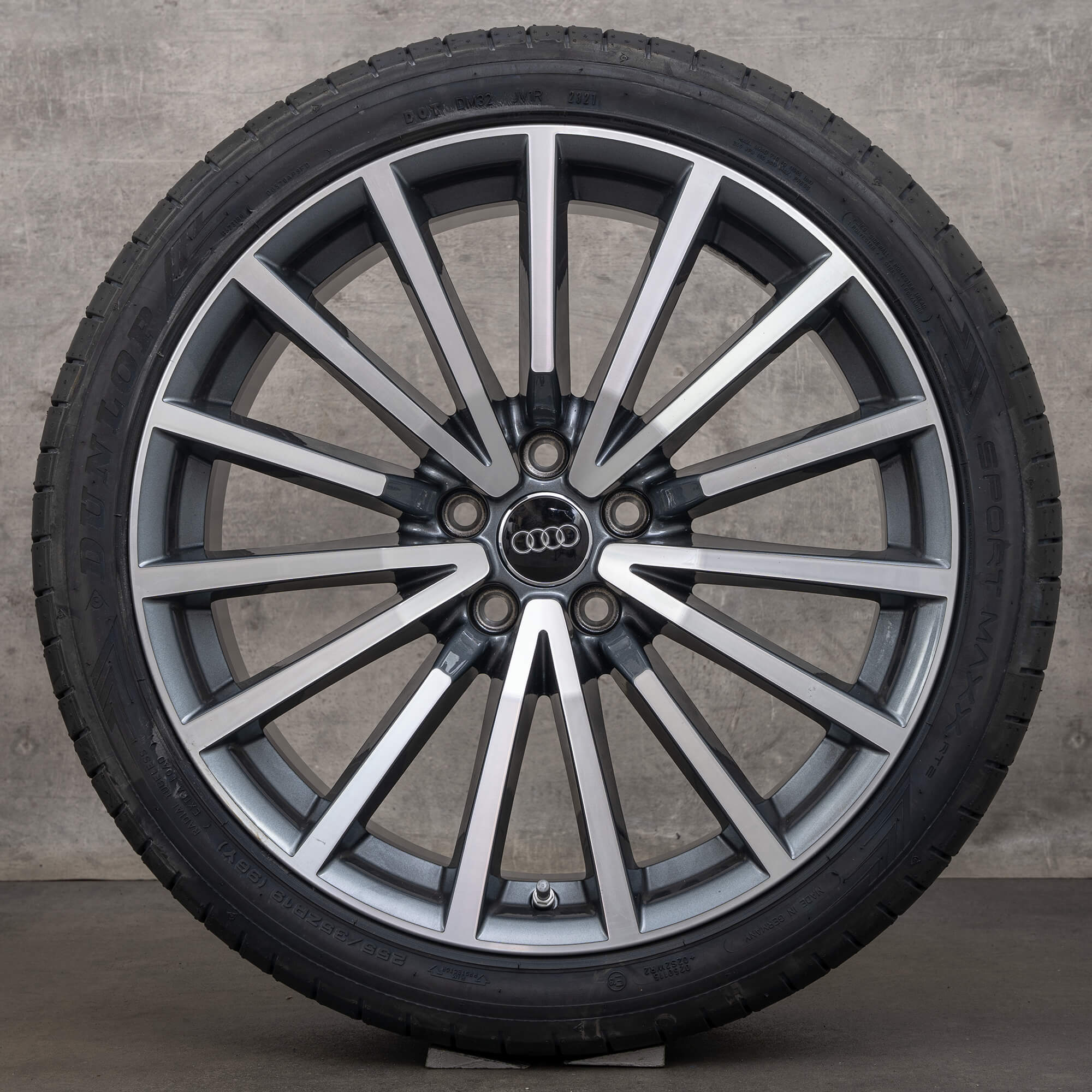 Audi Alufelge 8w0601025 19 Zoll 8 5 Inch 5x112 40et Glanz Schwarz Fel9909807771wz