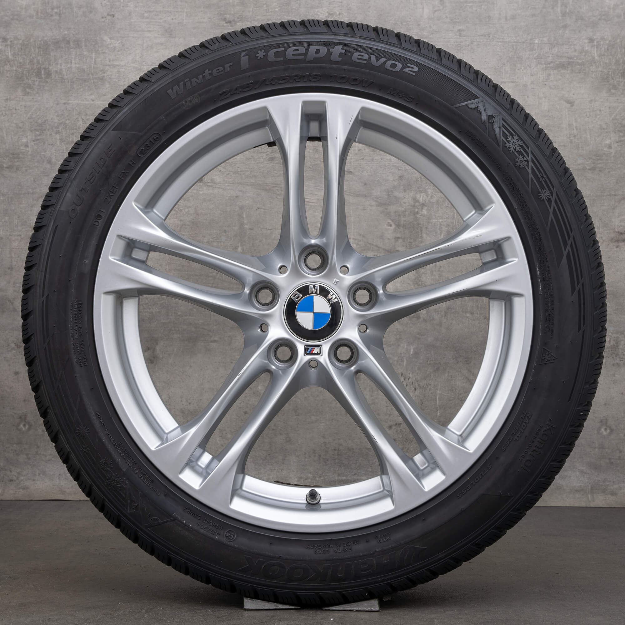 Soporte Para Placa De Matrícula Delantera BMW Serie 6 F12 F13 M6 - Aluminio T6061, Negro Texturizado, Montaje Fácil