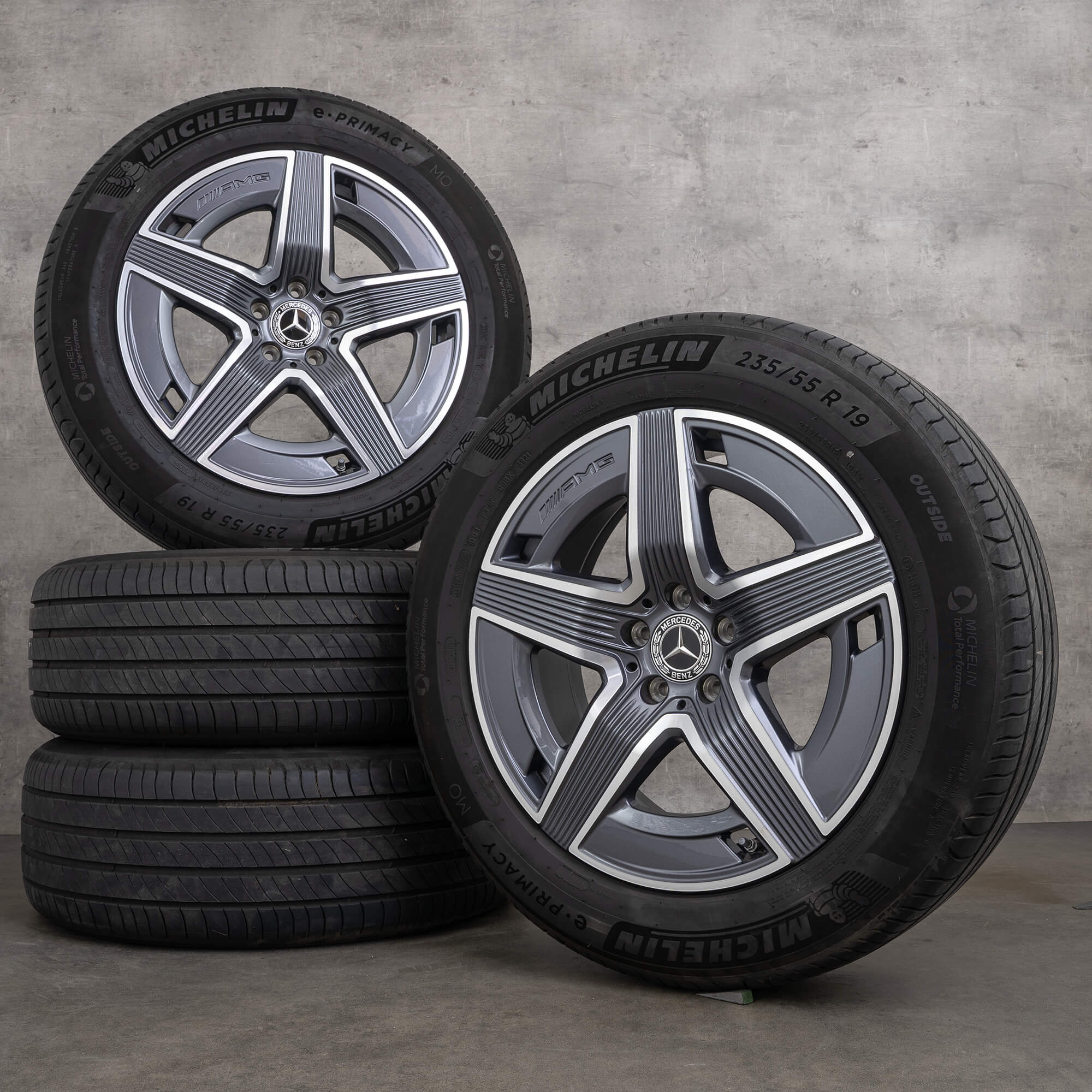 AMG GLC X254 summer wheels 19 inch rims tires A2544010400