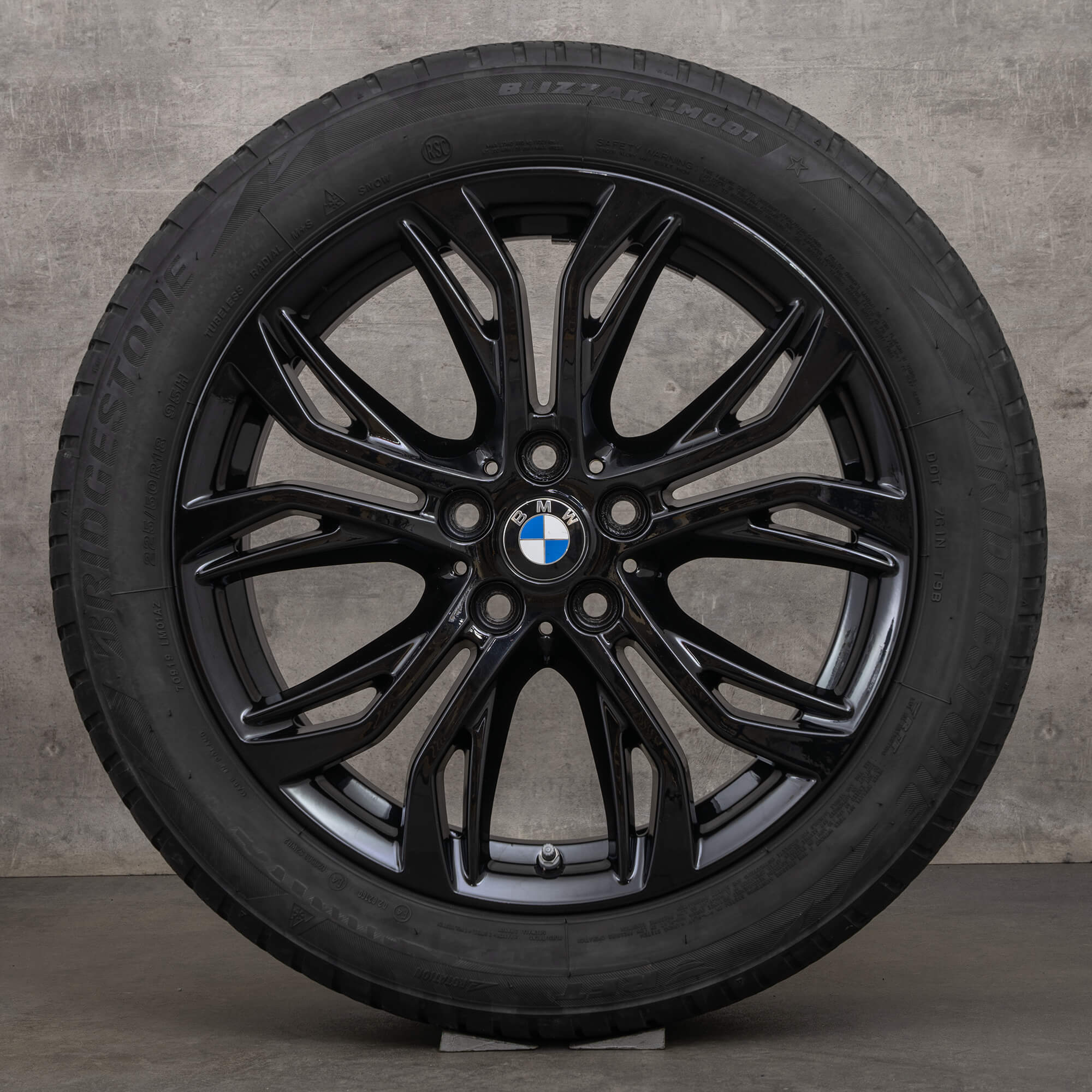 BMW X1 F48 X2 F39 winter wheels 18 inch rims tires 6883503 Styling 566
