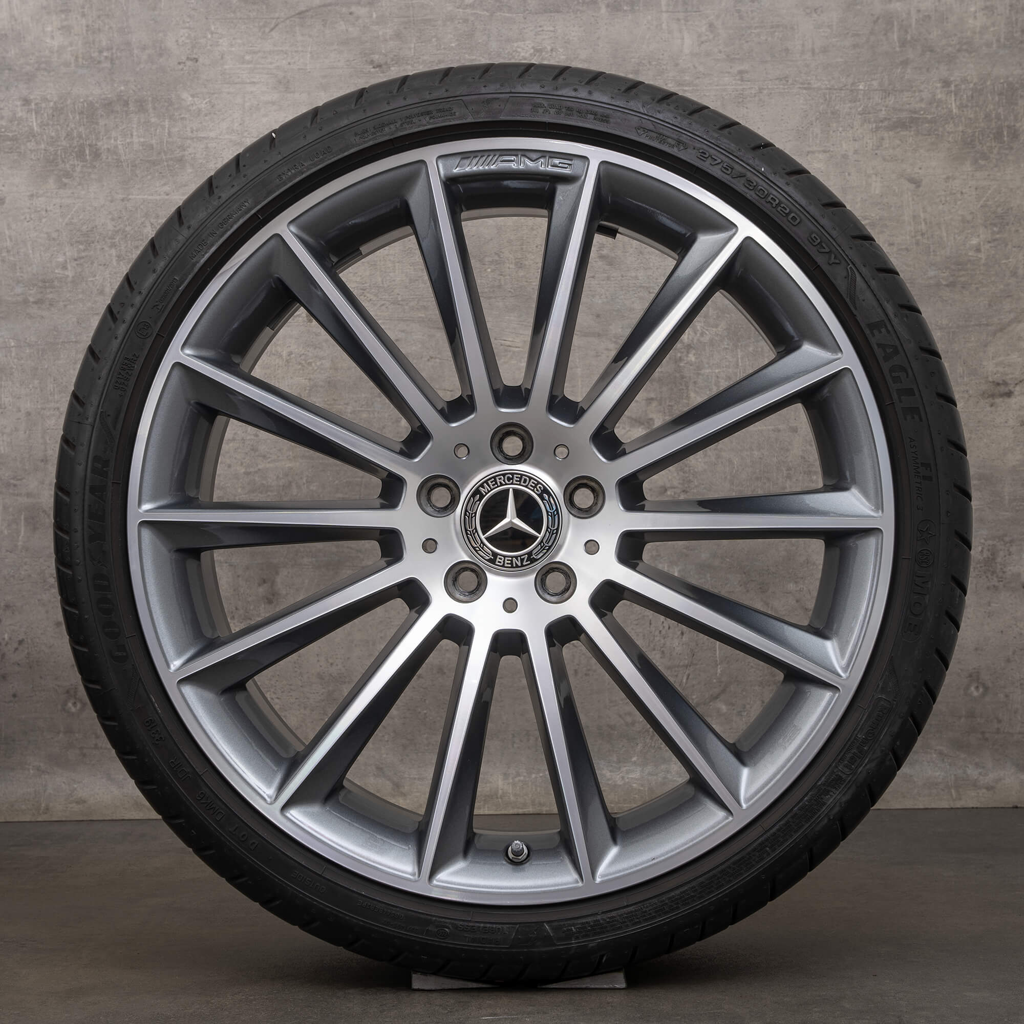 AMG Mercedes Benz CLS C257 summer wheels 20 inch rims tires aluminum