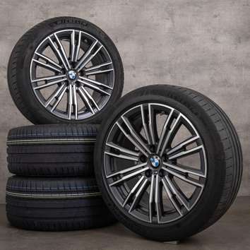Original BMW 2 Series G42 3 G20 G21 4 G22 18 inch rims 790 M summer tires