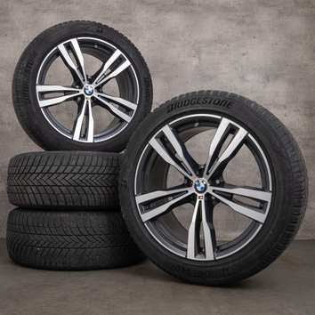 Original BMW X7 G07 winter tires 21 inch rims wheels 754 M 8074220